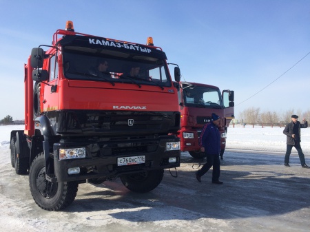 Тест-драйв автомобилей КАМАЗ с двигателями Cummins